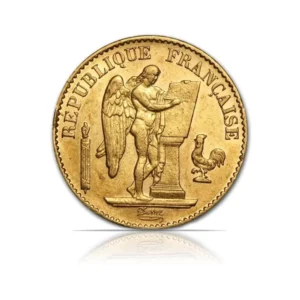 World French 20 Franc Angel 0.1867 oz Gold Coin