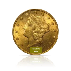 Pre-1933 – $20 Liberty Double Eagle (BU) Gold Coin