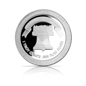 Liberty Bell Stacker 1 oz Silver Round