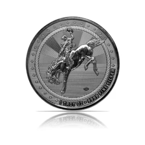 Scottsdale Cowboy Buffalo Privy 1 oz Silver Round