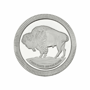 SilverTowne Buffalo Stacker 1 oz Silver Round