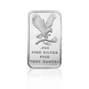 SilverTowne Eagle 5 oz Silver Bar