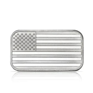 SilverTowne Flag 1 oz Silver Bar