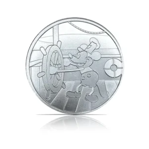 Steamboat Willie 1 oz Silver Round
