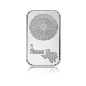 Texas Mint 1 oz Silver Bar