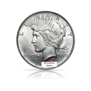 Random Year - Peace One Dollar (BU) Silver Coin