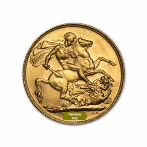 Random Year – World English Sovereign King George V Gold Coin