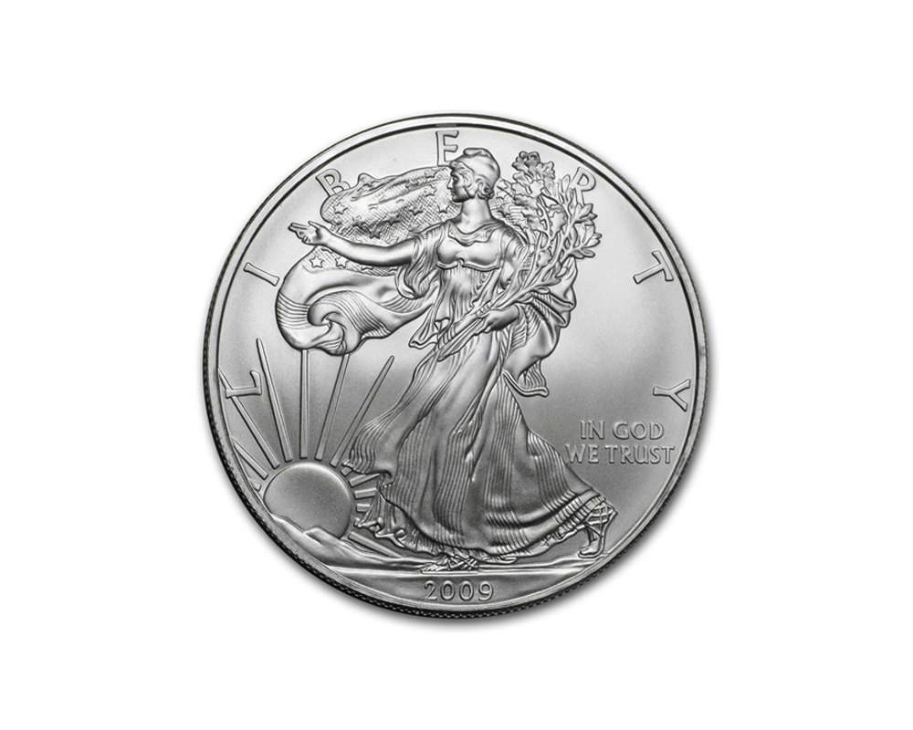 2009 – American Eagle (BU) 1 oz Silver Coin