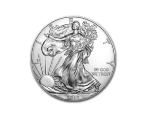 2019 – American Eagle (BU) 1 oz Silver Coin