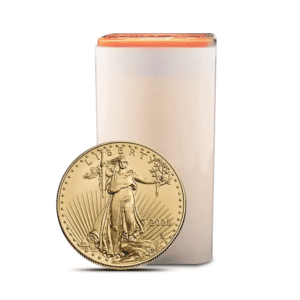 2025 – American Eagle (BU) 1 oz Gold Coins (Tube of 20 coins)