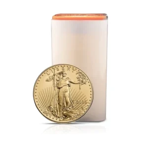 2025 – American Eagle (BU) 1 oz Gold Coins (Tube of 20 coins)