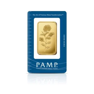 PAMP Rosa 100 Gram Gold Bar