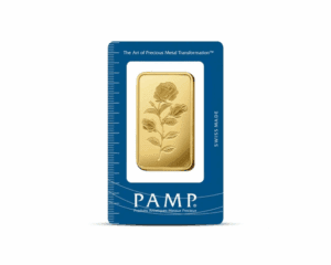 PAMP Rosa 100 Gram Gold Bar