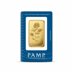 PAMP Rosa 100 Gram Gold Bar