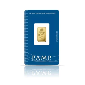 PAMP Rosa 2.5 Gram Gold Bar