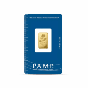 PAMP Rosa 2.5 Gram Gold Bar