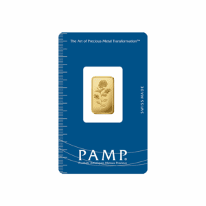 PAMP Rosa 5 Gram Gold Bar