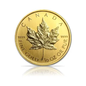 Random Year - Canadian Maple Leaf 1/2 oz Gold Coin