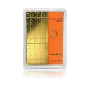 Valcambi CombiBar 1 Gram Gold Bars (100 of 1 gram)