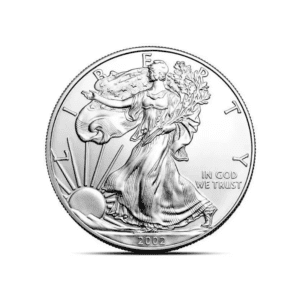 2002 – American Eagle (BU) 1 oz Silver Coin