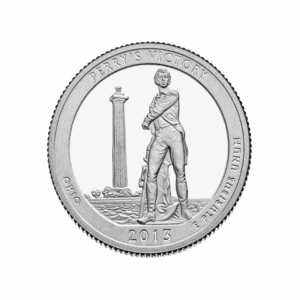 2013 S – America the Beautiful Quarter Silver Proof Coin – Perry’s Victory