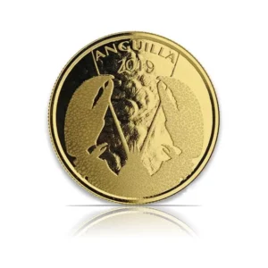 2019 - EC8 Anguilla Lobster (BU) 1 oz Gold Coin