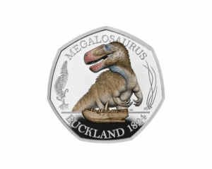 2020 – Colored Britain Dinosauria Megalosaurus 8 Gram Silver Proof