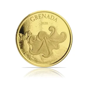 2020 - EC8 Grenada: Octopus (BU) 1 oz Gold Coin