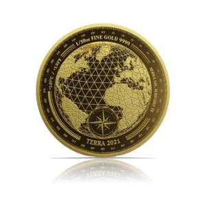 2021 - Tokelau Terra 1/10 oz Gold Prooflike Coin