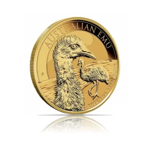 2022 - Australian Emu (BU) 1 oz Gold Coin