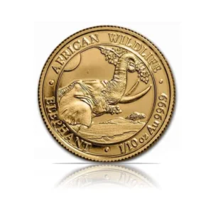 2023 - Somalia Elephant 1/10 oz Gold Coin