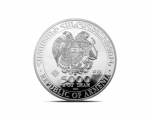 2024 – Armenia Noah’s Ark (BU) 10 oz Silver Coin