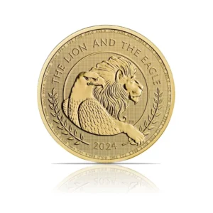 2024 - British Lion and American Eagle (BU) 1 oz Gold Coin