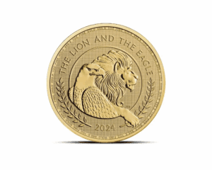 2024 – British Lion and American Eagle (BU) 1 oz Gold Coin