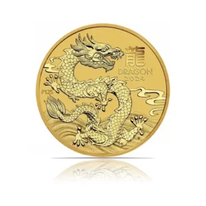 2024 - Perth Lunar Year of the Dragon (BU) 1 oz Gold Coin