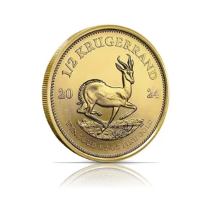 2024 - South African Krugerrand (BU) 1/2 oz Gold Coin