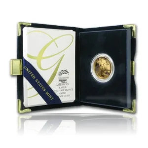 Random Year - America Eagle Proof (Original Mint Box) 1/2 oz Gold Coin