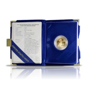 Random Year - American Eagle Proof (Original Mint Box) 1/4 oz Gold Coins