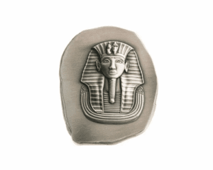Argentia King Tut (UHR) Antiqued 5 oz Silver Bar