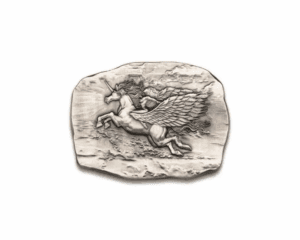 Argentia Winged Unicorn (UHR) Antiqued 10 oz Silver Bar