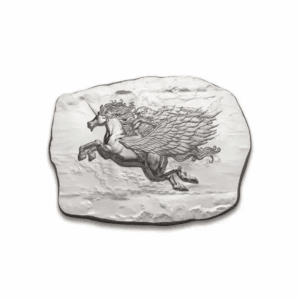 Argentia Winged Unicorn (UHR) 10 oz Silver Bar