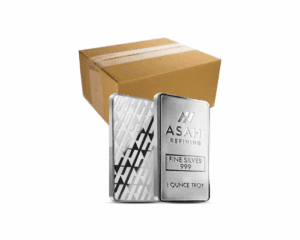 Asahi 1 oz Silver Bars (Box of 500)