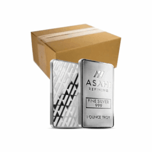 Asahi 1 oz Silver Bars (Box of 500)