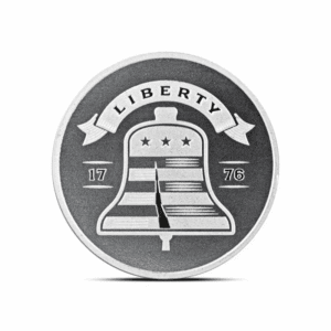 Asahi Liberty Bell 1 oz Silver Round
