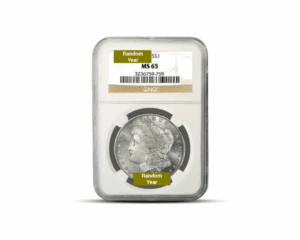 Pre-1921 Morgan One Dollar Silver Coin (MS65, NGC)