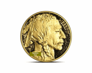 Random Year – America Buffalo (BU) 1 oz Gold Coin