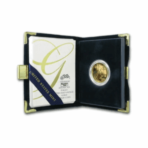 Random Year – America Eagle 1/2 oz Gold Proof Coin (Original Mint Box)