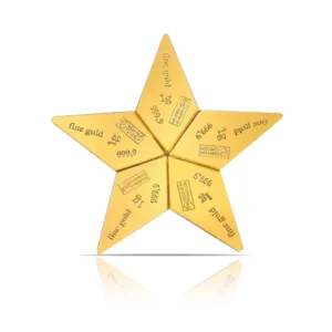 Valcambi Star CombiBar 5 Gram Gold Bar