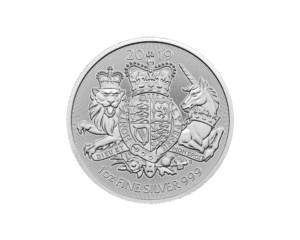 2019 – Great Britain Royal Arms (Impaired) 1 oz Silver Coin