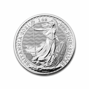 2021 - British Britannia 1 oz Silver Coin